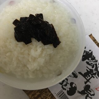 松茸昆布のお粥(^ ^)